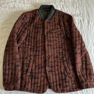 Scotch & Soda Quilted Blazer - Camouflage - Large